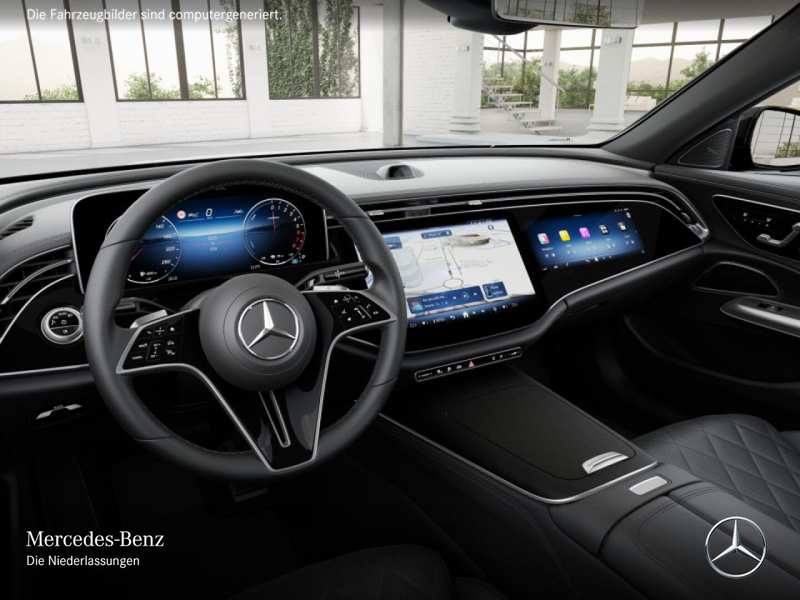 Mercedes-Benz E 300 e Hybrid Avantgarde Fahrass WideScreen 360° — photo 10