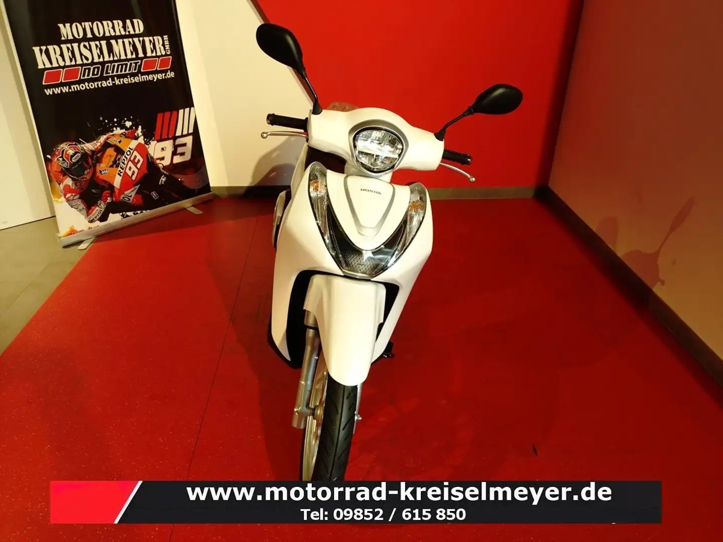 Honda SH 125 Top gepflegter Zustand aus 1.Hand! Weiß - 2