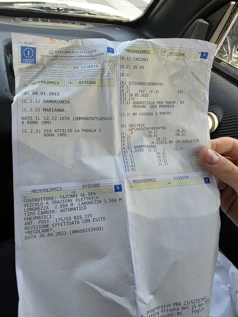 Tazzari EV Zero Classic Exclusive edition Weiß - 2