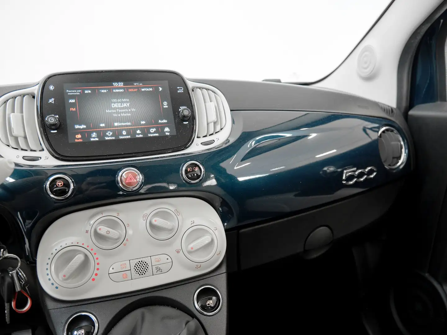 Fiat 500 500 1.2 Collezione 69cv my19 Blu/Azzurro - 1