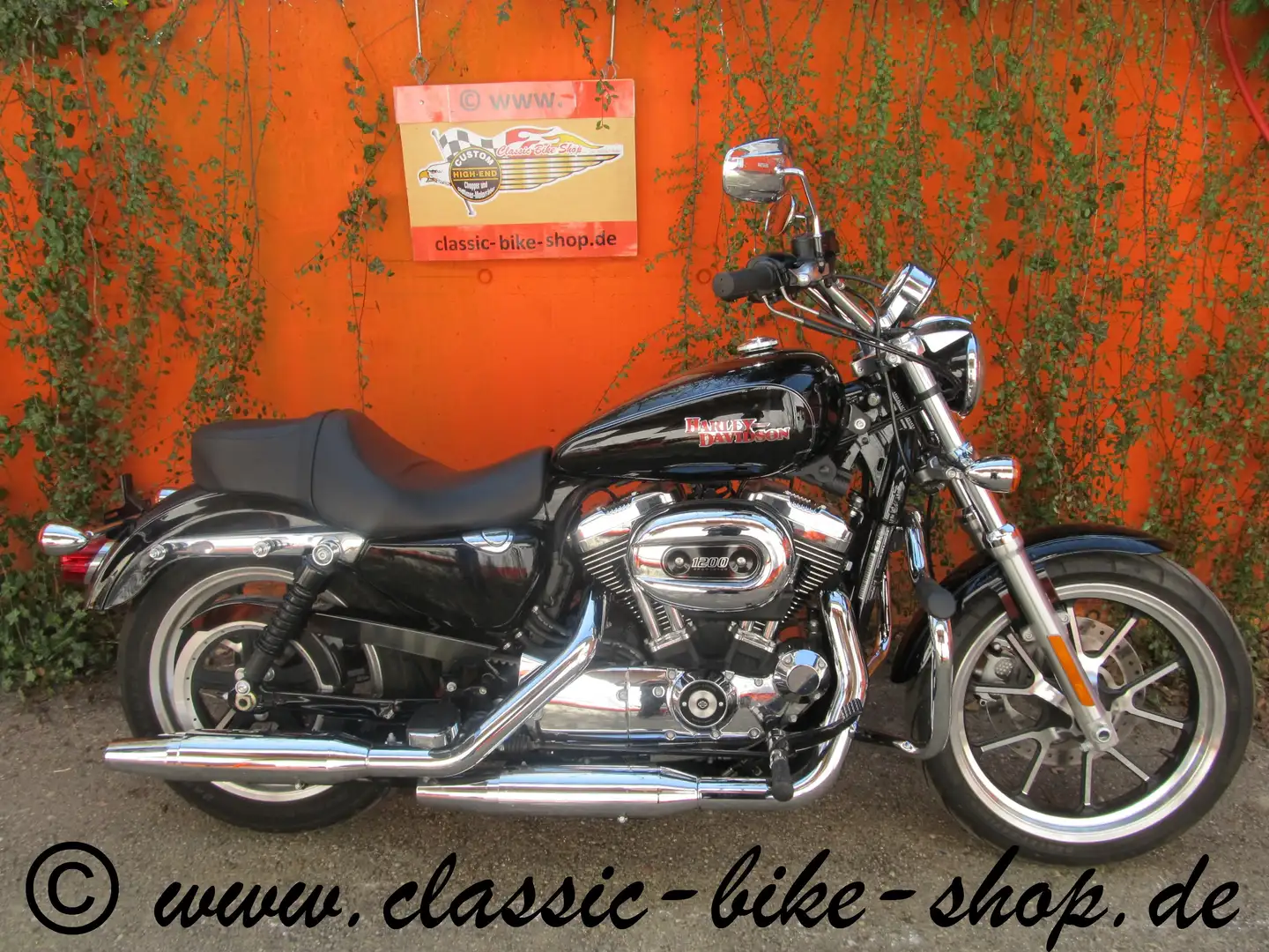Harley-Davidson XL 1200 Zwart - 2
