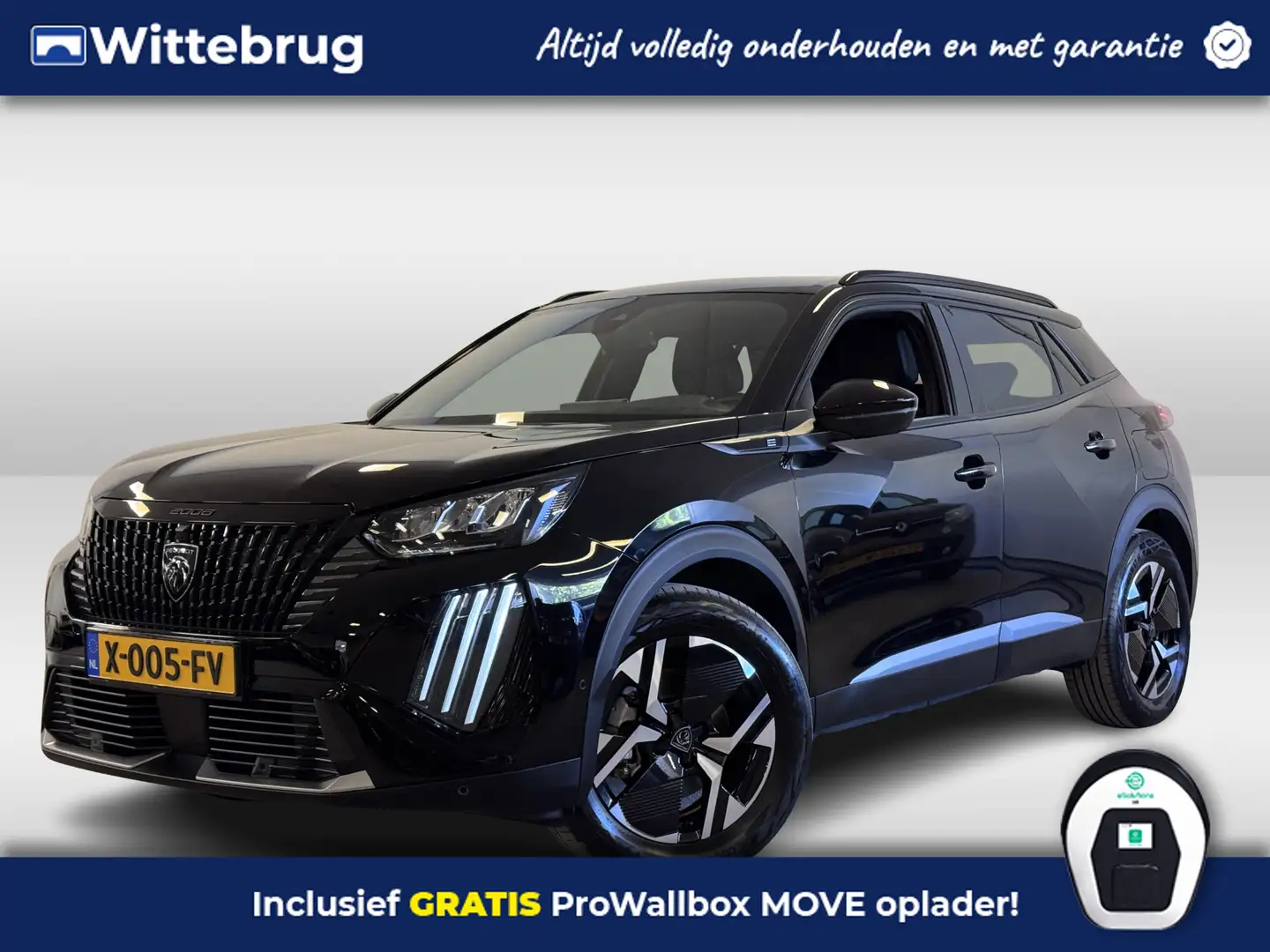 Peugeot e-2008 EV Allure 54 kWh | Navigatie | Camera | Cruise con Negru - 1
