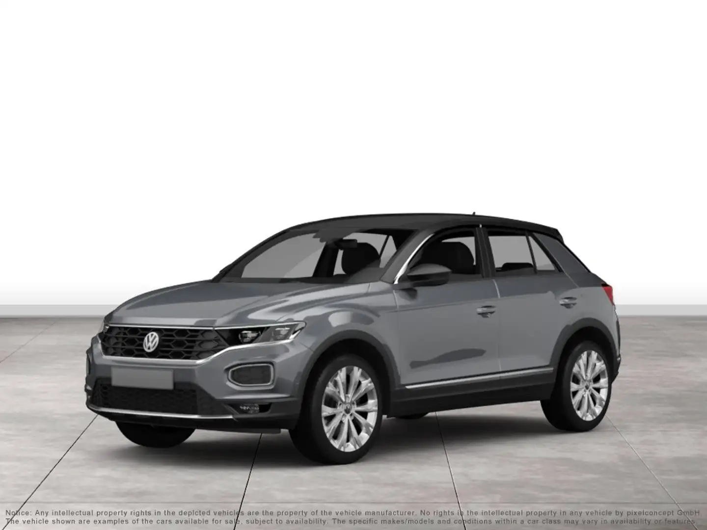 Volkswagen T-Roc 2.0 TSI OPF 4Motion DSG Sport Grau - 1