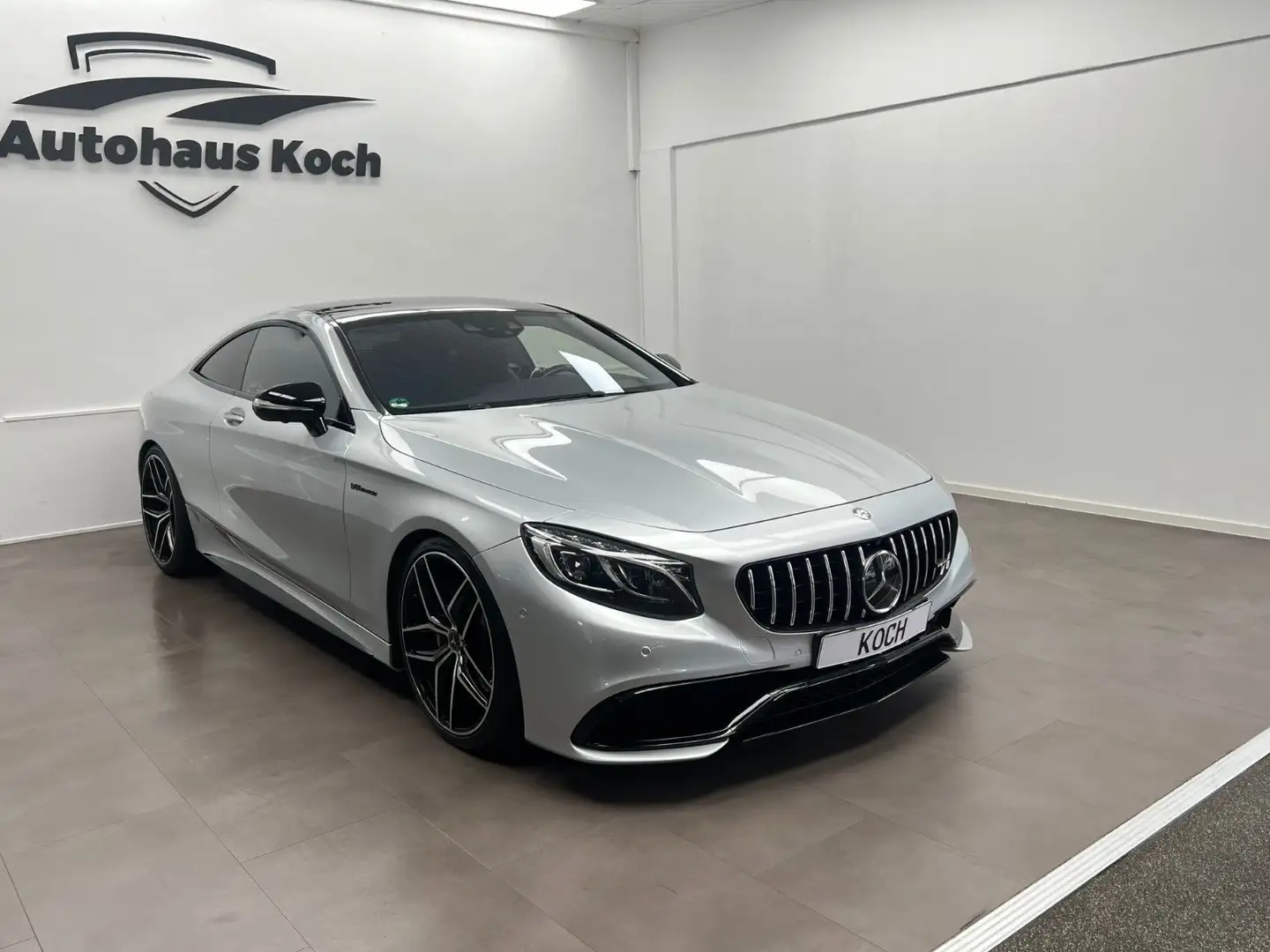 Mercedes-Benz S 500 COUPE  4MATIC*AMG 63 FACELIFT UMBAU *VOLL* Ezüst - 2