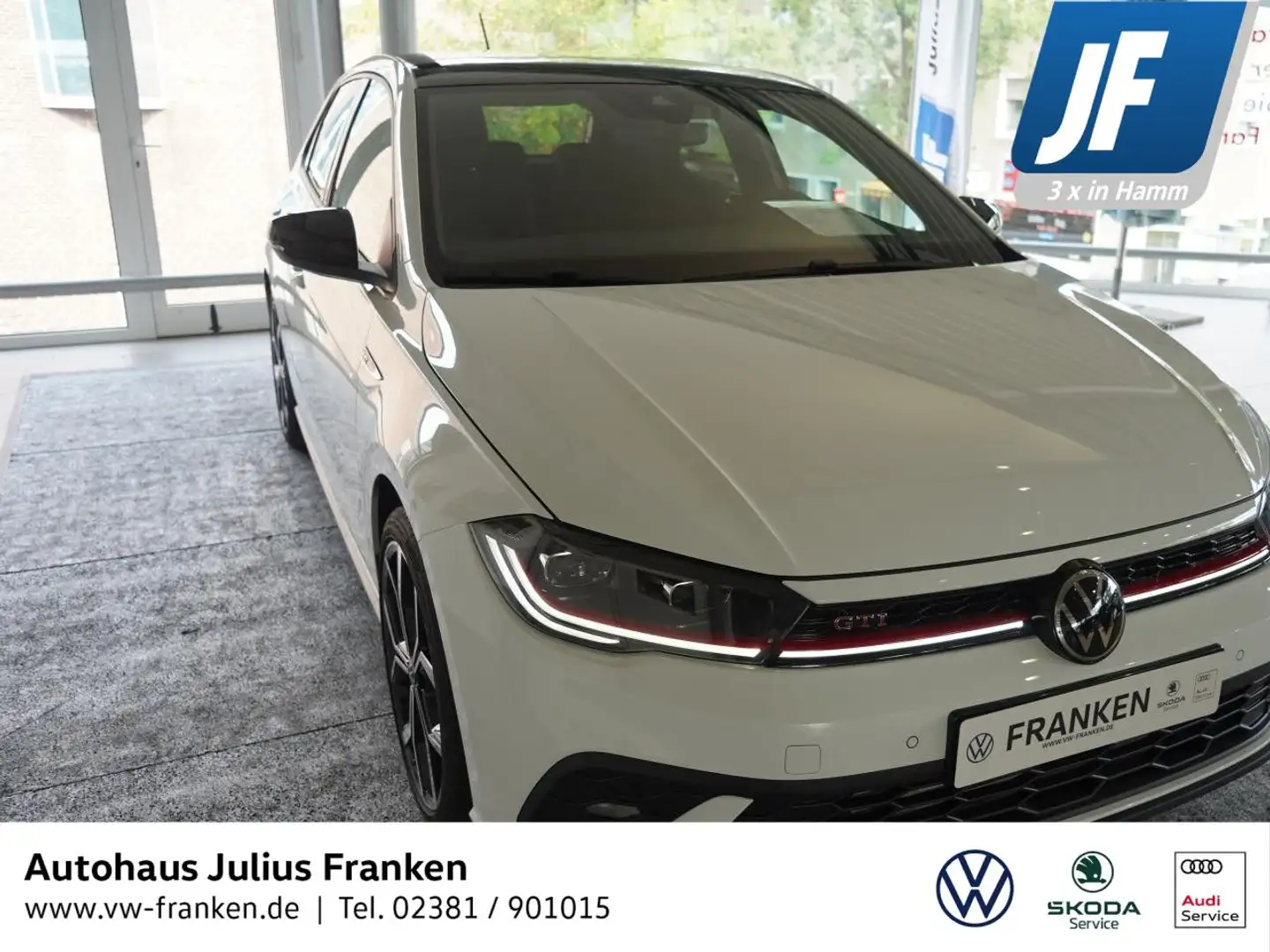 Volkswagen Polo GTI DSG KAMERA Matrix 18Z ACC NAVI SITZH LED Weiß - 1
