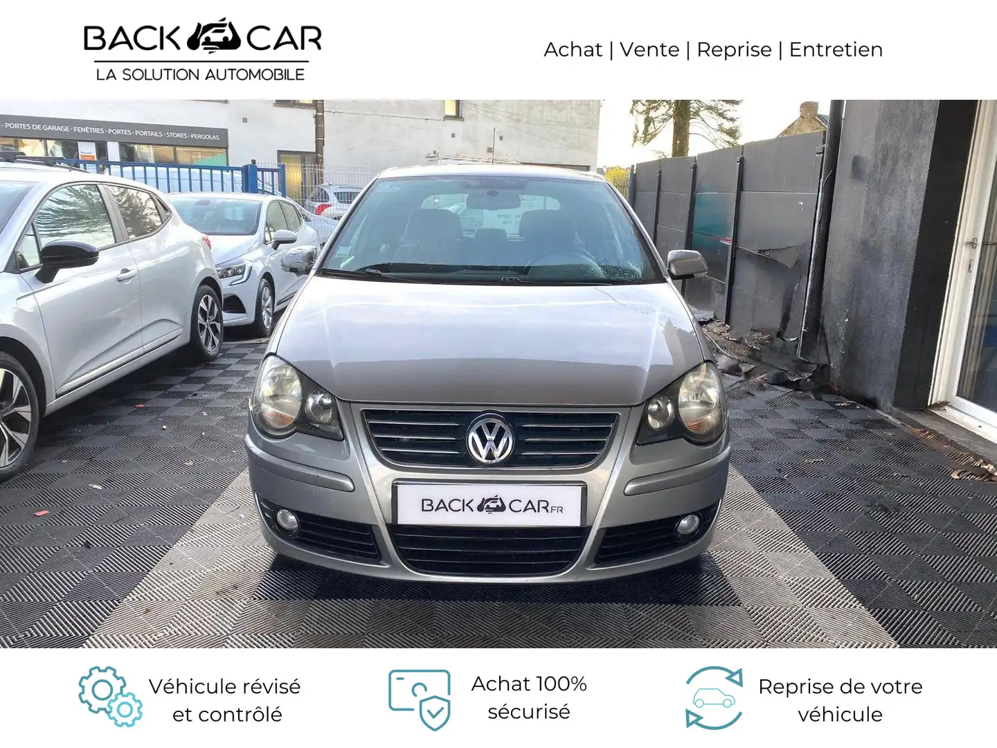 Volkswagen Polo TDI 70 Gris - 2