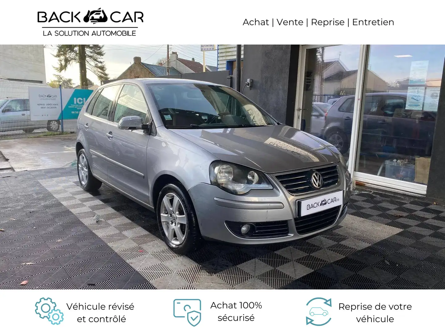 Volkswagen Polo TDI 70 Gris - 1