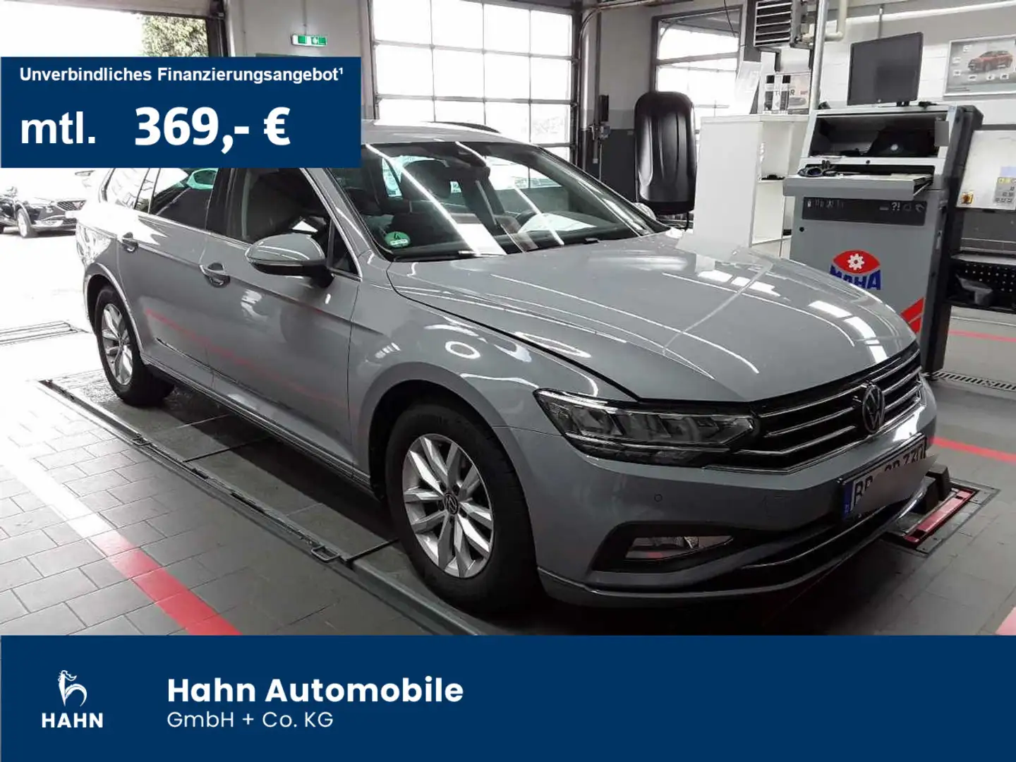 Volkswagen Passat Variant 2.0 TDI Business NAVI ACC 360° Grau - 1