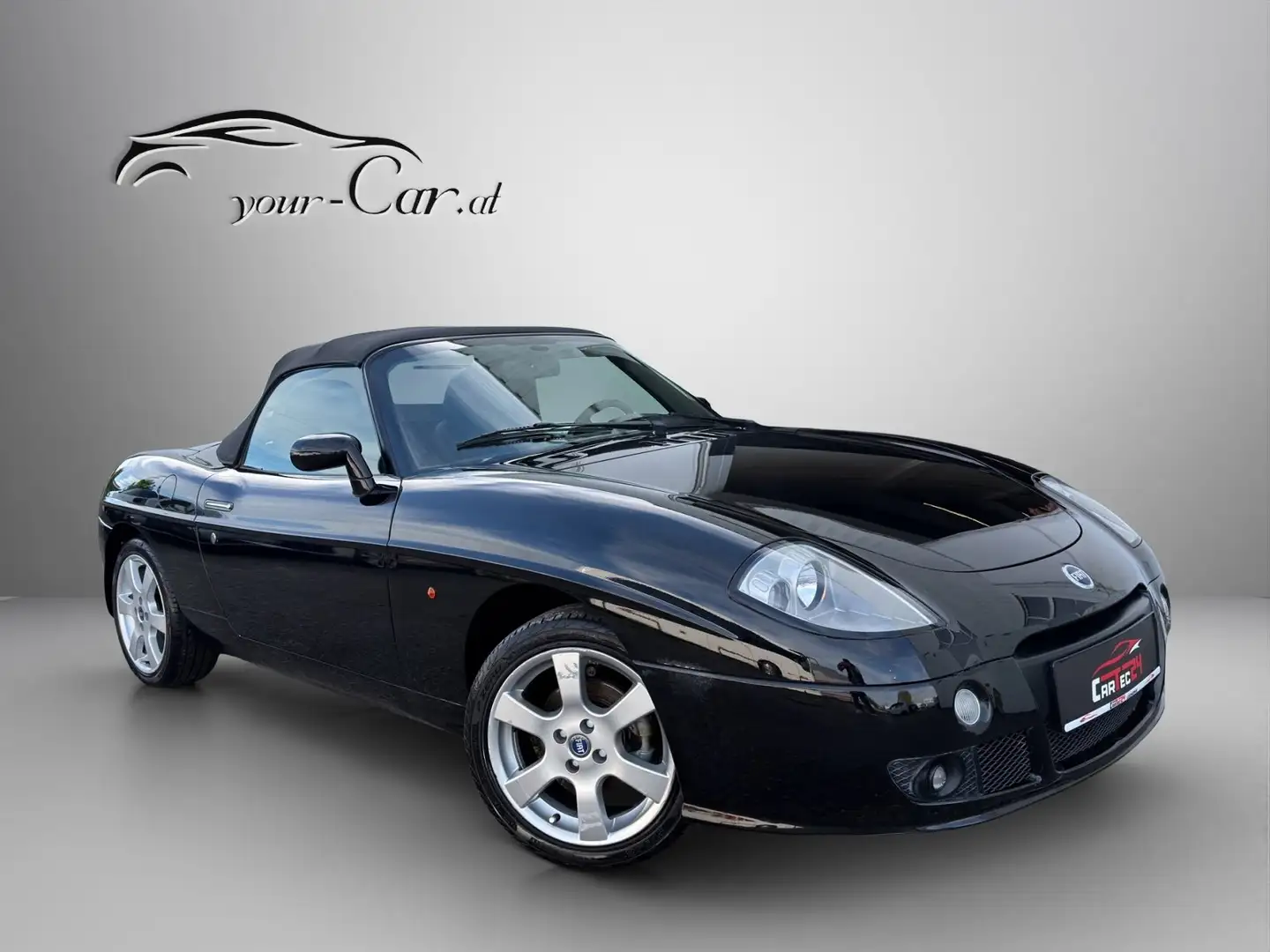 Fiat Barchetta Emozione 1,8 16V *1. Besitz, Klima, Leder* Schwarz - 1