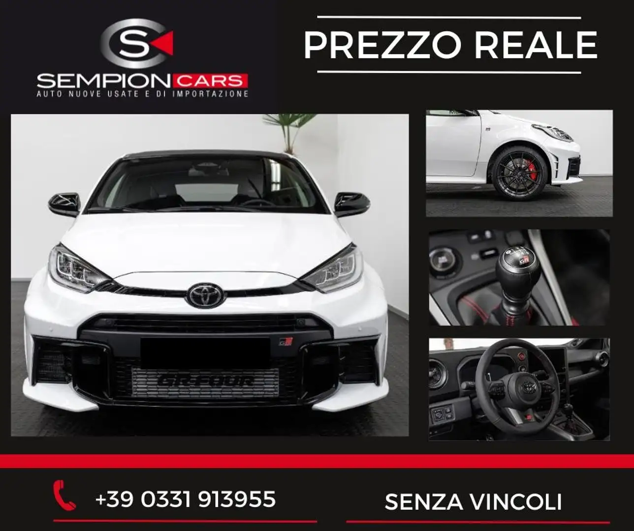 Toyota Yaris GR 1.6 Circuit 280cv RESTYLING Pronta Consegna Wit - 1