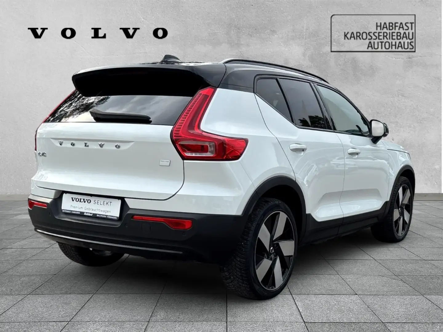 Volvo XC40 Recharge Ultimate Pure Electric 2WD P8 Blanc - 2