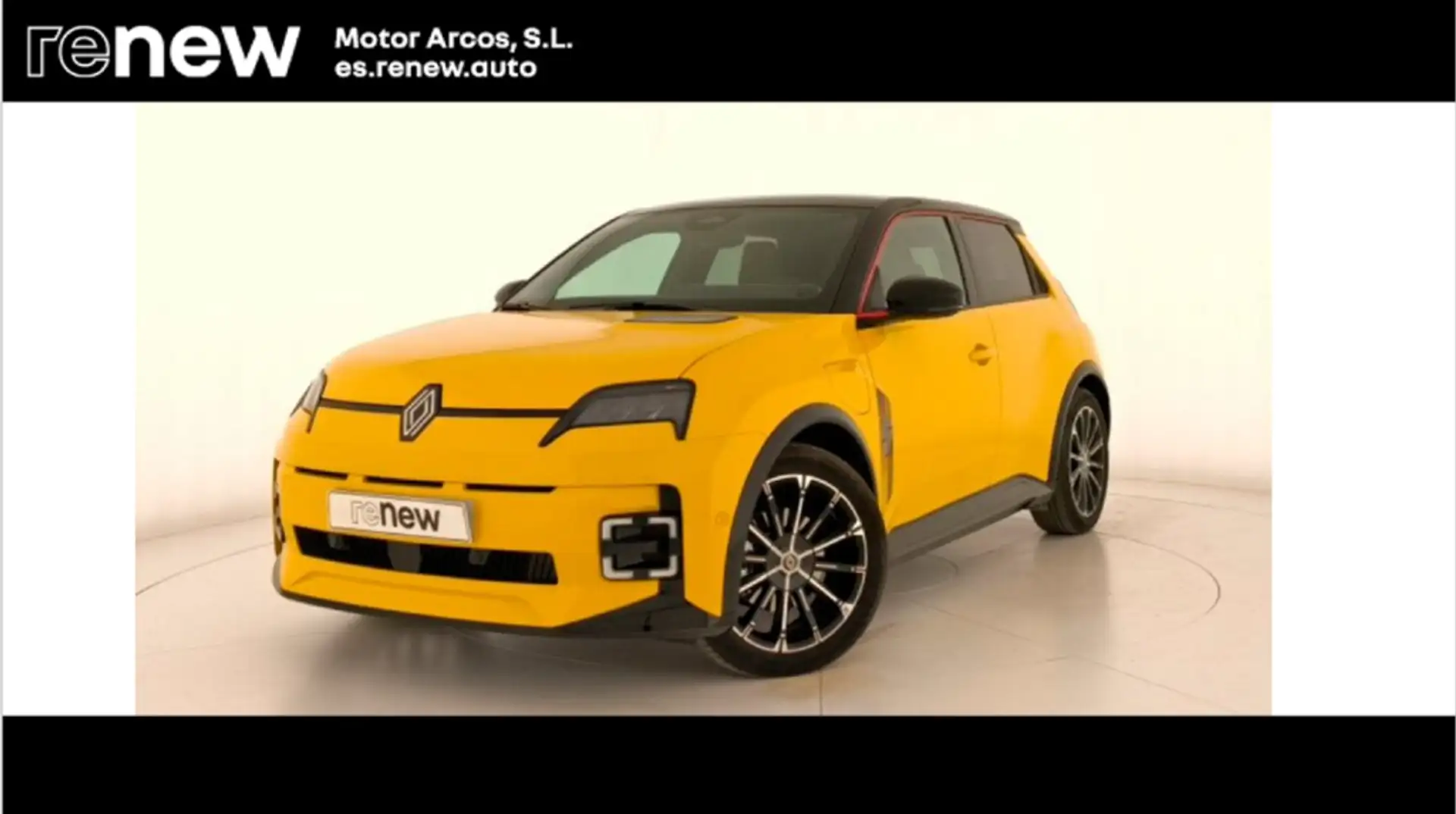 Renault Megane E-Tech 5 Iconic cinq autonomía confort 110 kW Amarillo - 1