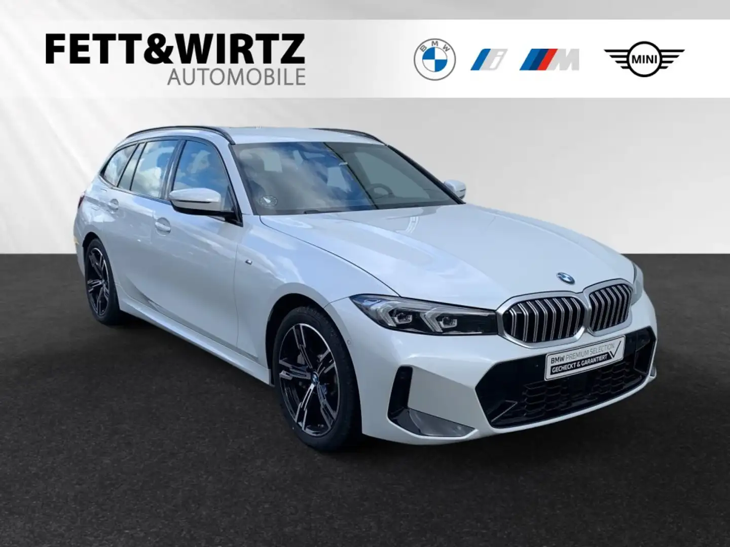 BMW 330 i xDrive Touring Allrad|M Sport|Stop&Go|HiFi| Blanc - 1