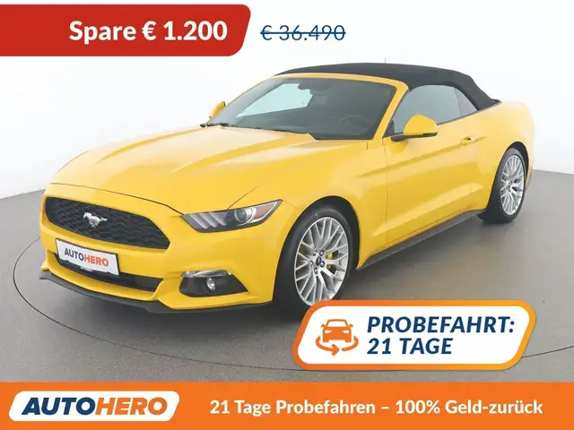2017 Ford Mustang in Yellow for sale