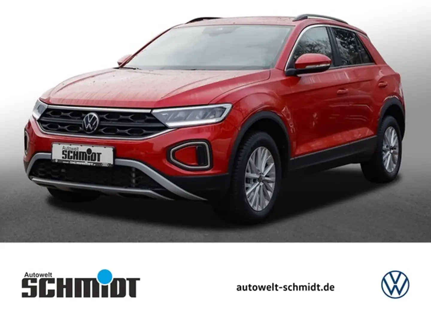 Volkswagen T-Roc 1.5TSi Life LED NAVI R.KAMERA Rot - 1