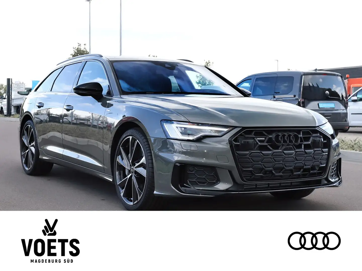 Audi A6 Avant S line 50 TFSIe MATRIX+PANO+B&O+AHK Grau - 2