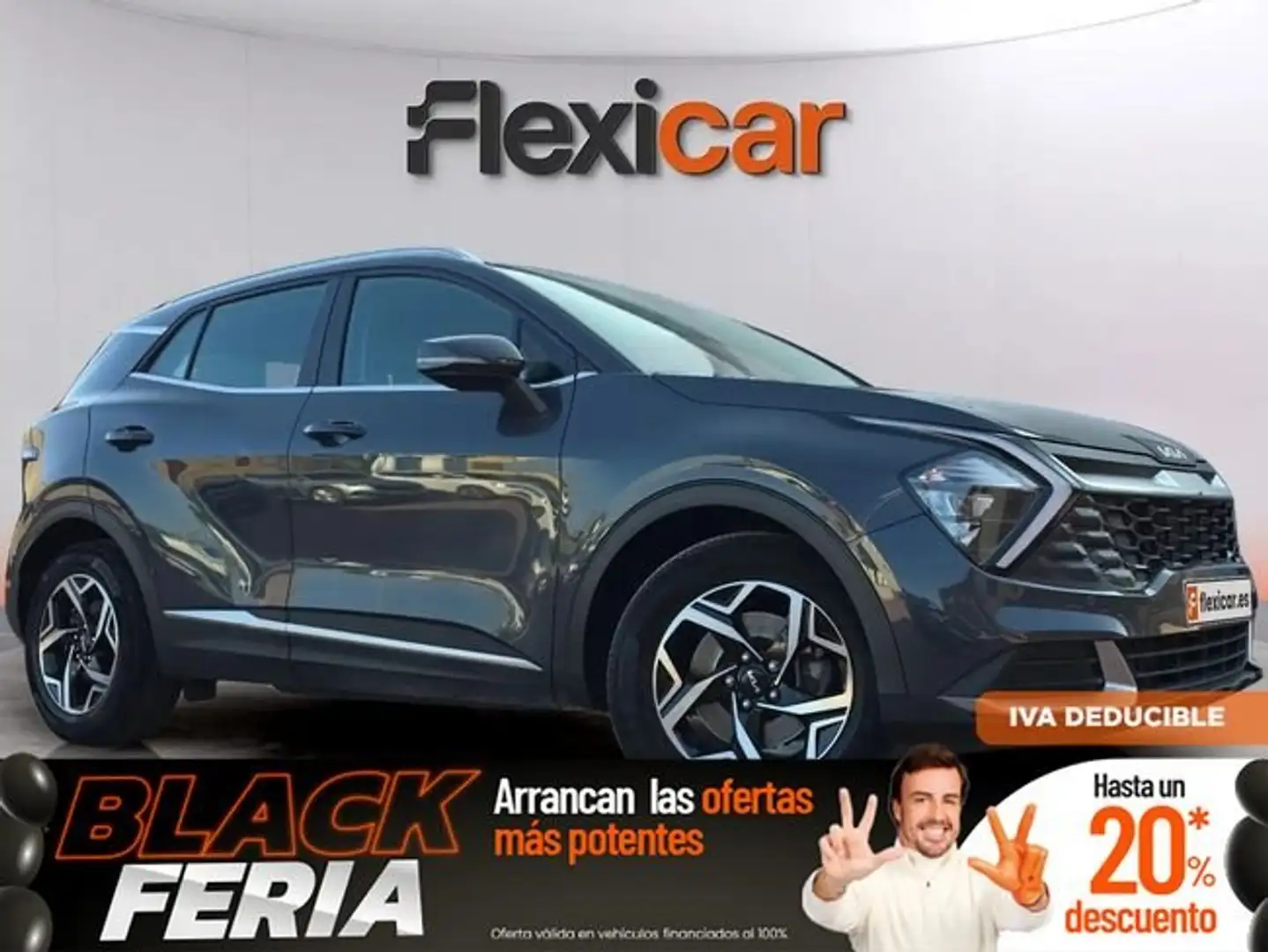 Kia Sportage 1.6+T-GDi+110kW+%28150CV%29+Concept+4x2 Gris - 1