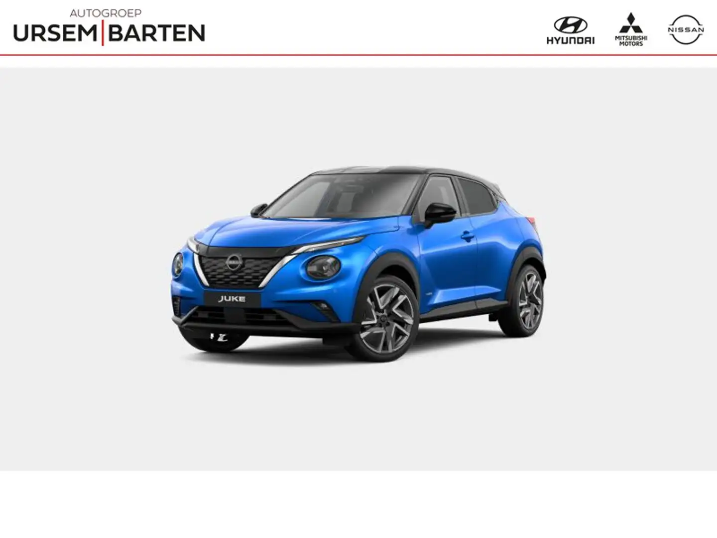Nissan Juke 1.6 Hybrid N-Design | €4.500,- inruilkorting Blauw - 1