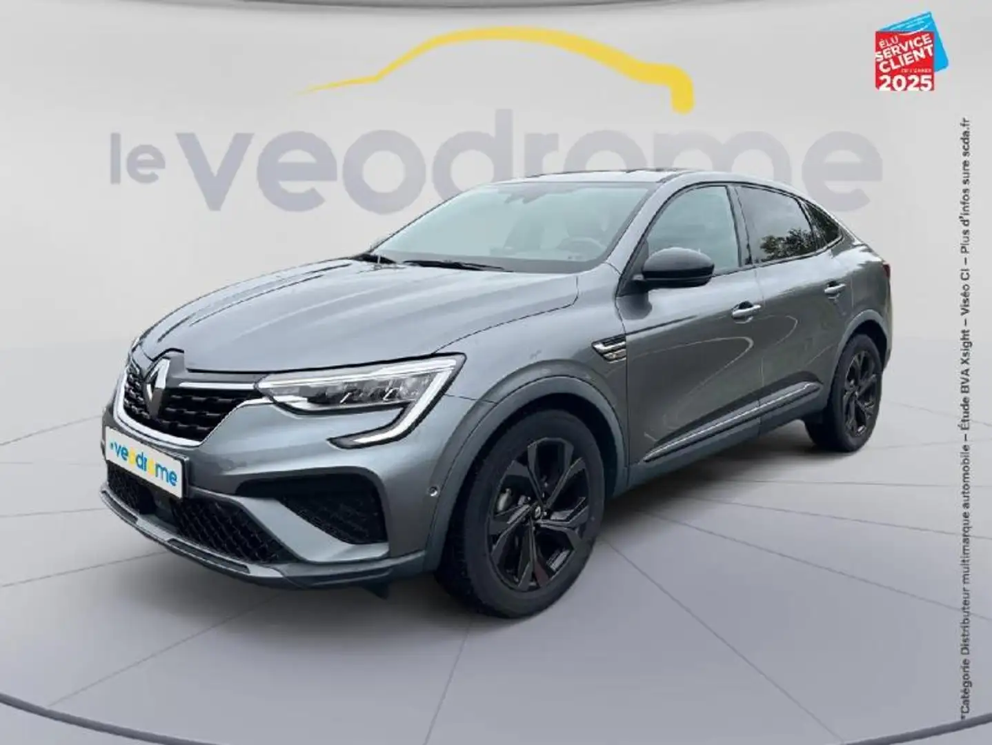 Renault Arkana 1.3 TCe mild hybrid 160ch RS Line EDC -22 Sieges chauf Camera Gris - 1