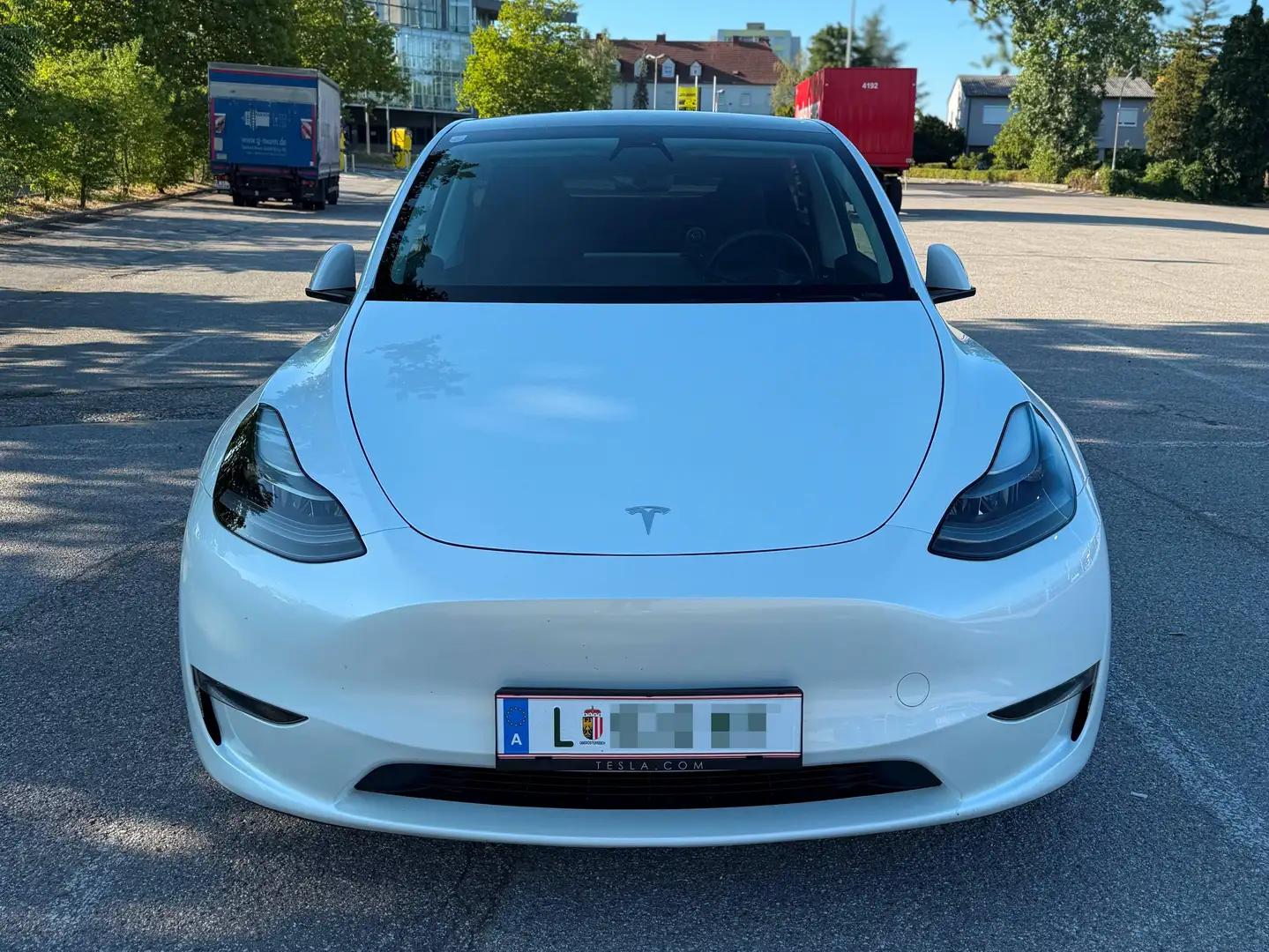 Tesla Model Y Model Y Long Range AWD 79kWh Weiß - 1