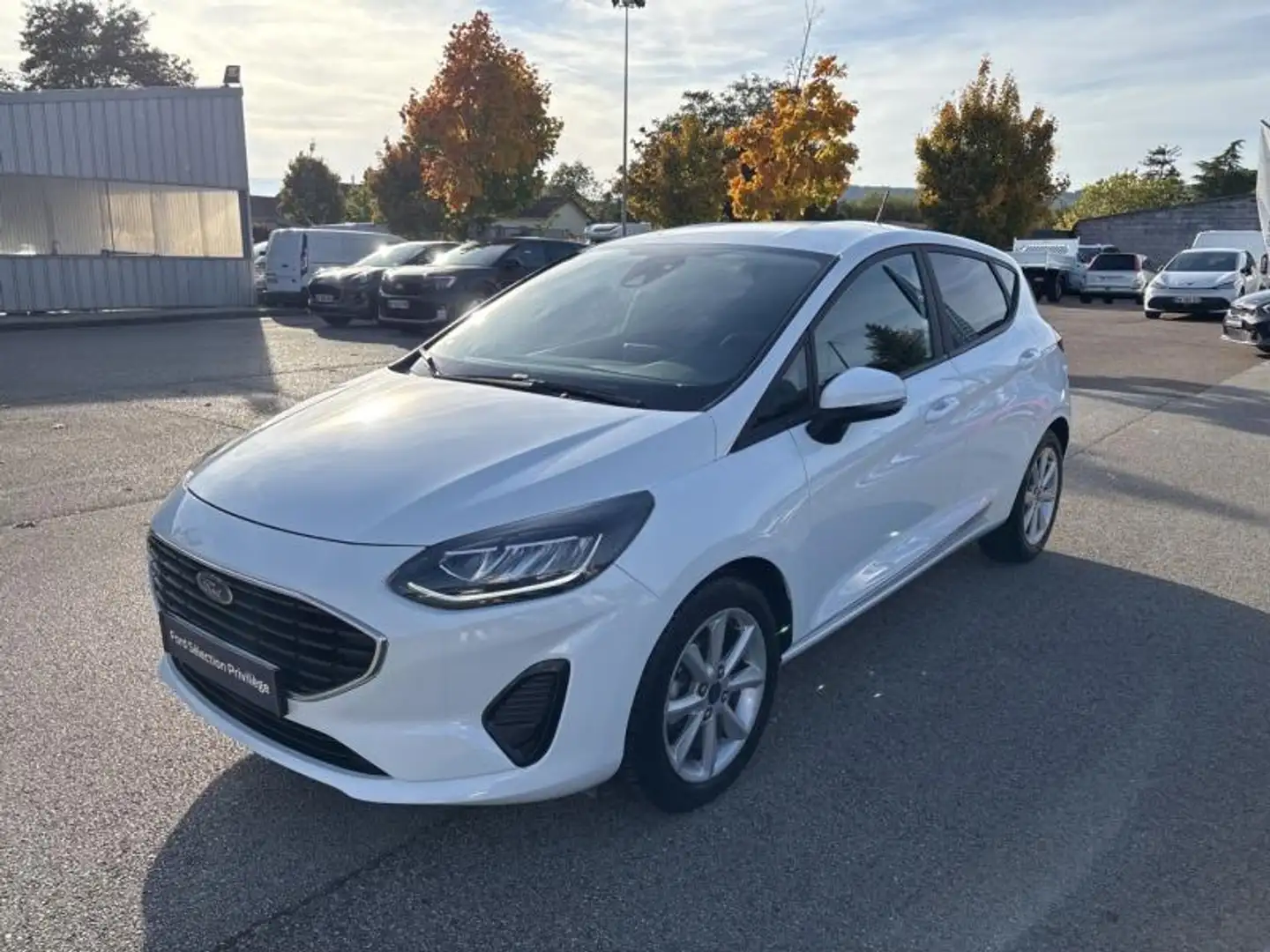 Ford Fiesta 1.0 EcoBoost 95ch Cool \u0026 Connect 5p Blanc - 1