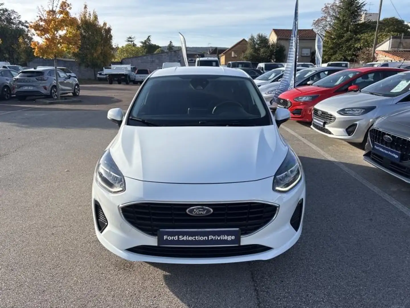 Ford Fiesta 1.0 EcoBoost 95ch Cool \u0026 Connect 5p Blanc - 2
