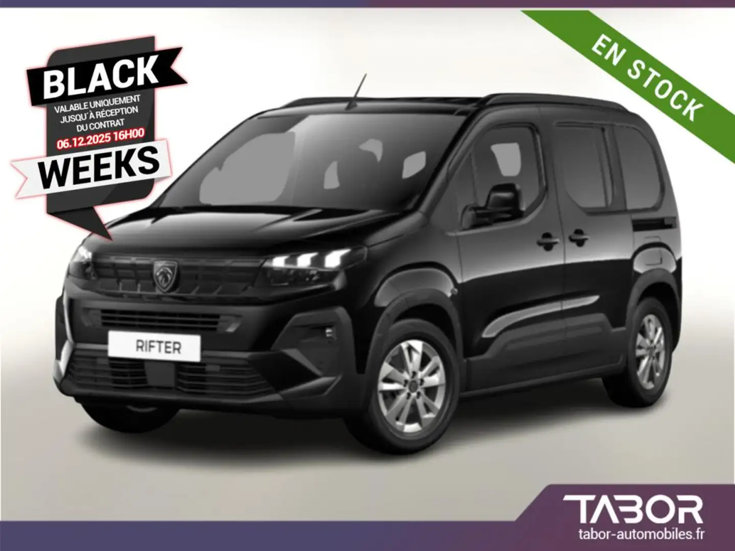 Peugeot Rifter 1.5 BlueHDi 100 Allure L1 StyleP Noir - 1