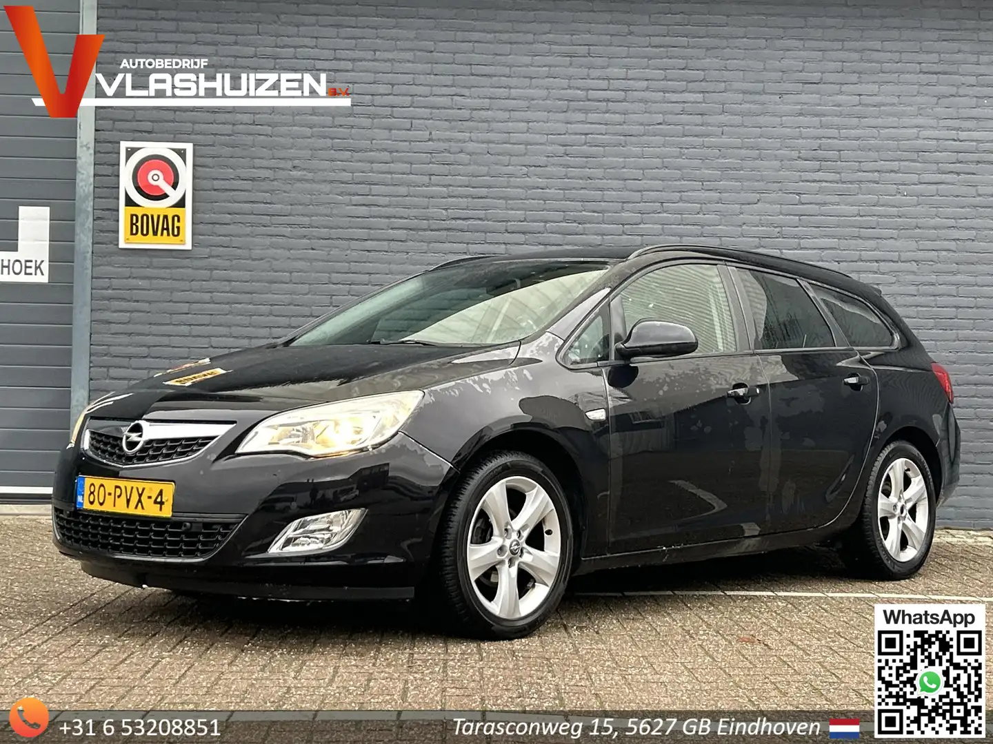 Opel Astra Sports Tourer 1.4 Turbo Edition | Airco | Cruise | Zwart - 1