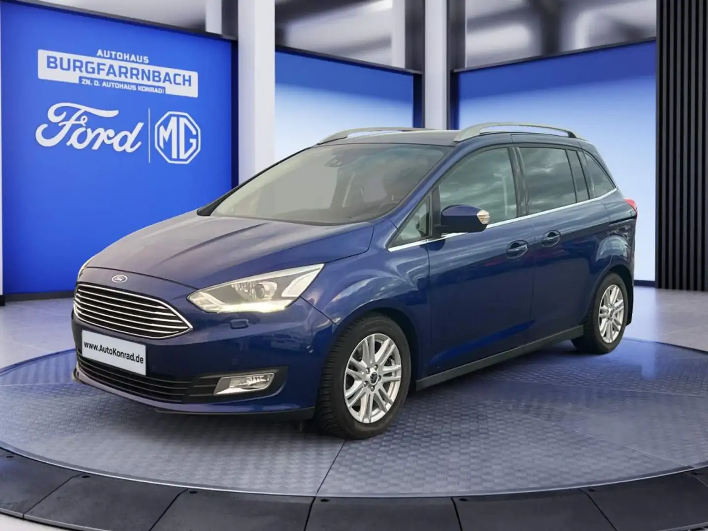 Ford C-Max Grand C-Max 1.5 EcoBoost S&S Aut. Titanium *Standh Blau - 1