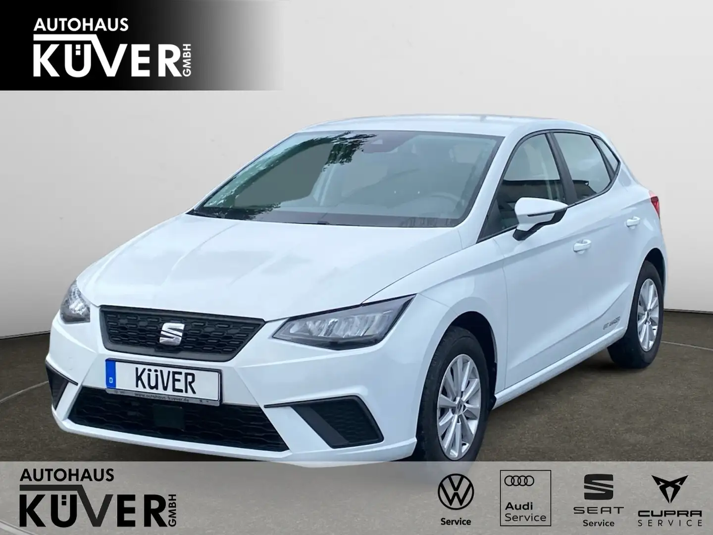 SEAT Ibiza Style 1.0 Tempomat+Shzg.+PDC+Klima Leder Blanc - 1