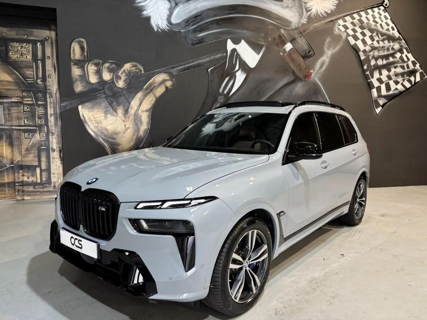 BMW X7 M60i 530 ch 4.4 V8 BVA8 7 places NEUF // Malus payé Gris - 2