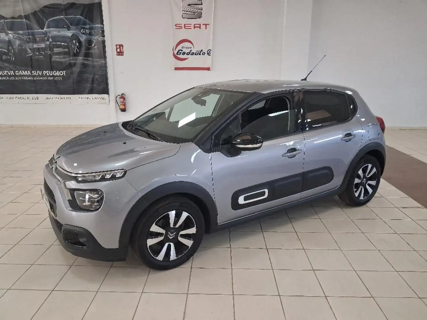 Citroen C3 GASOLINA 83 5P ORIGIN MAX Gris - 2