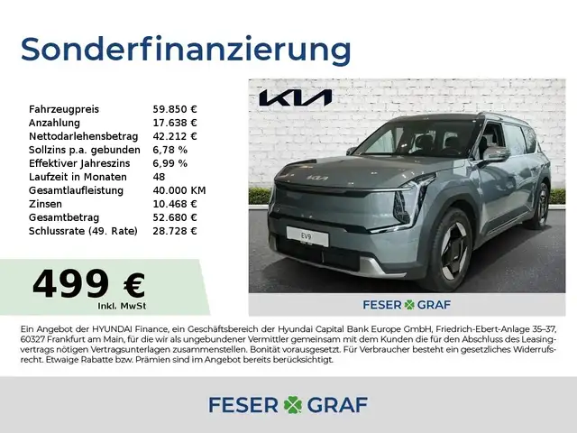 Kia EV9 RWD AIR WP 7-Sitzer AHK