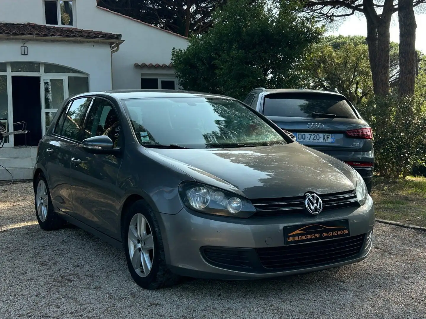 Volkswagen Golf 2.0 TDI 110 Confortline / 2ÈME MAIN ORIGINE FRANCE / ENTRETIEN À JOUR Gris - 1