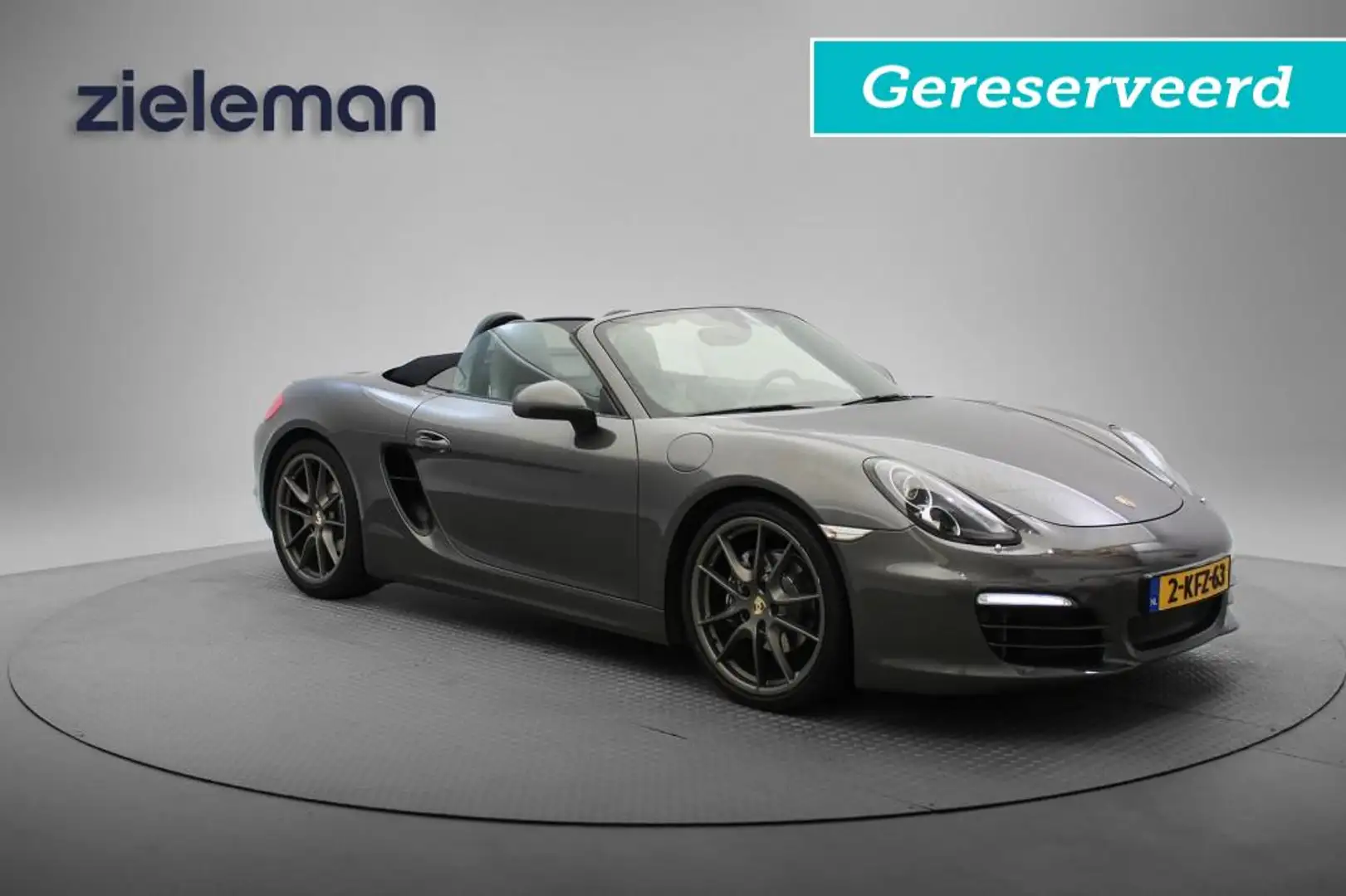 Porsche Boxster Cabrio 2.7 PDK 275 PK Automaat - Navi, Leer, PDC, Grau - 1
