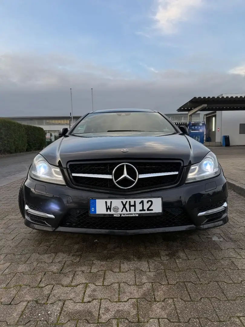 Mercedes-Benz C 220 C220CDI Coupe AMG PANO EDITION1 Schwarz - 2