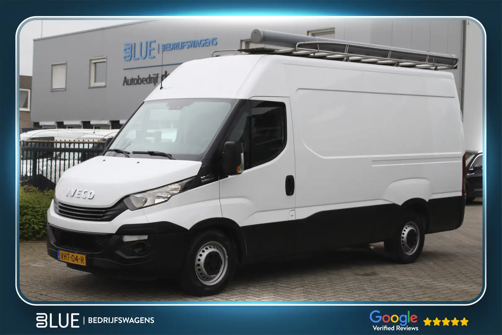 Iveco Daily 35S16V L2H2 Euro6 Himatic Automaat ✓3-zits ✓imperi Wit - 1