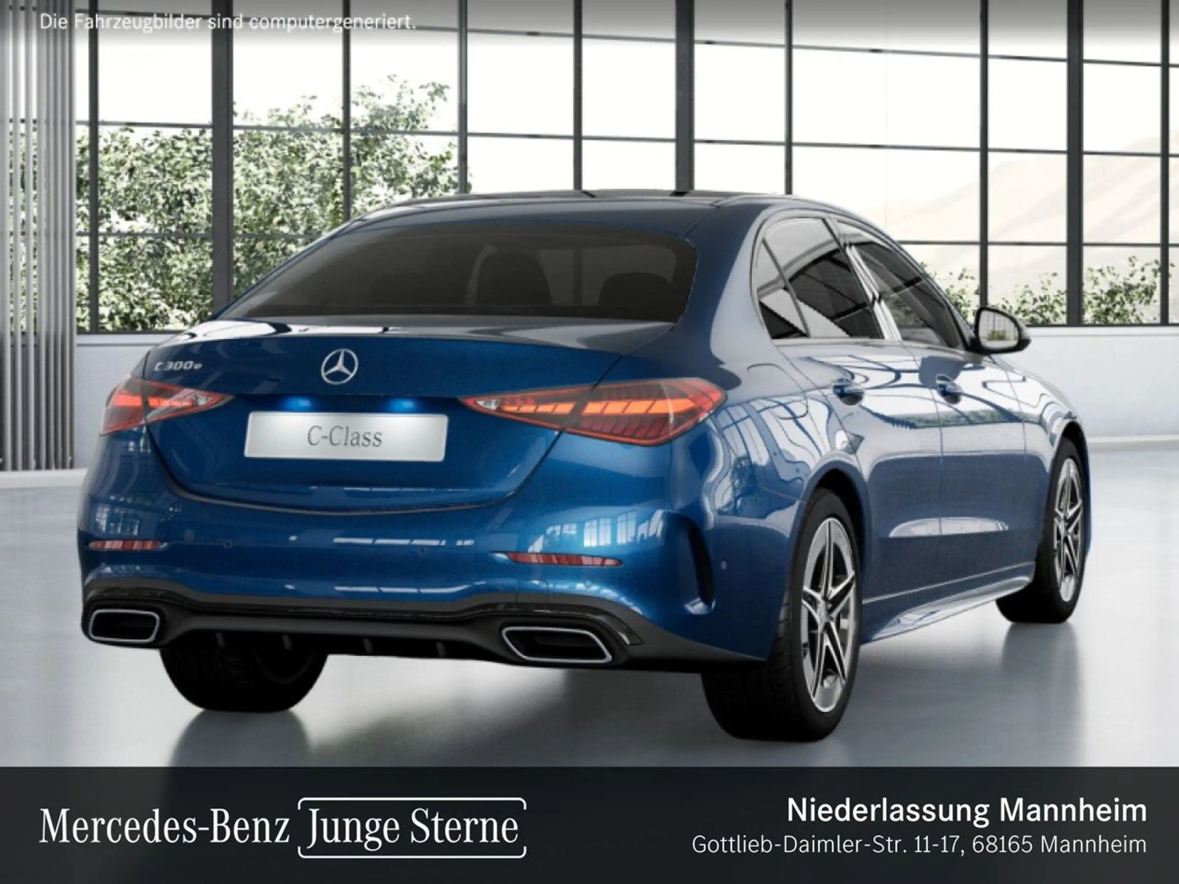 Mercedes-Benz C 300 e AMG+NIGHT+PANO+LED+KAMERA+KEYLESS+9G — photo 5