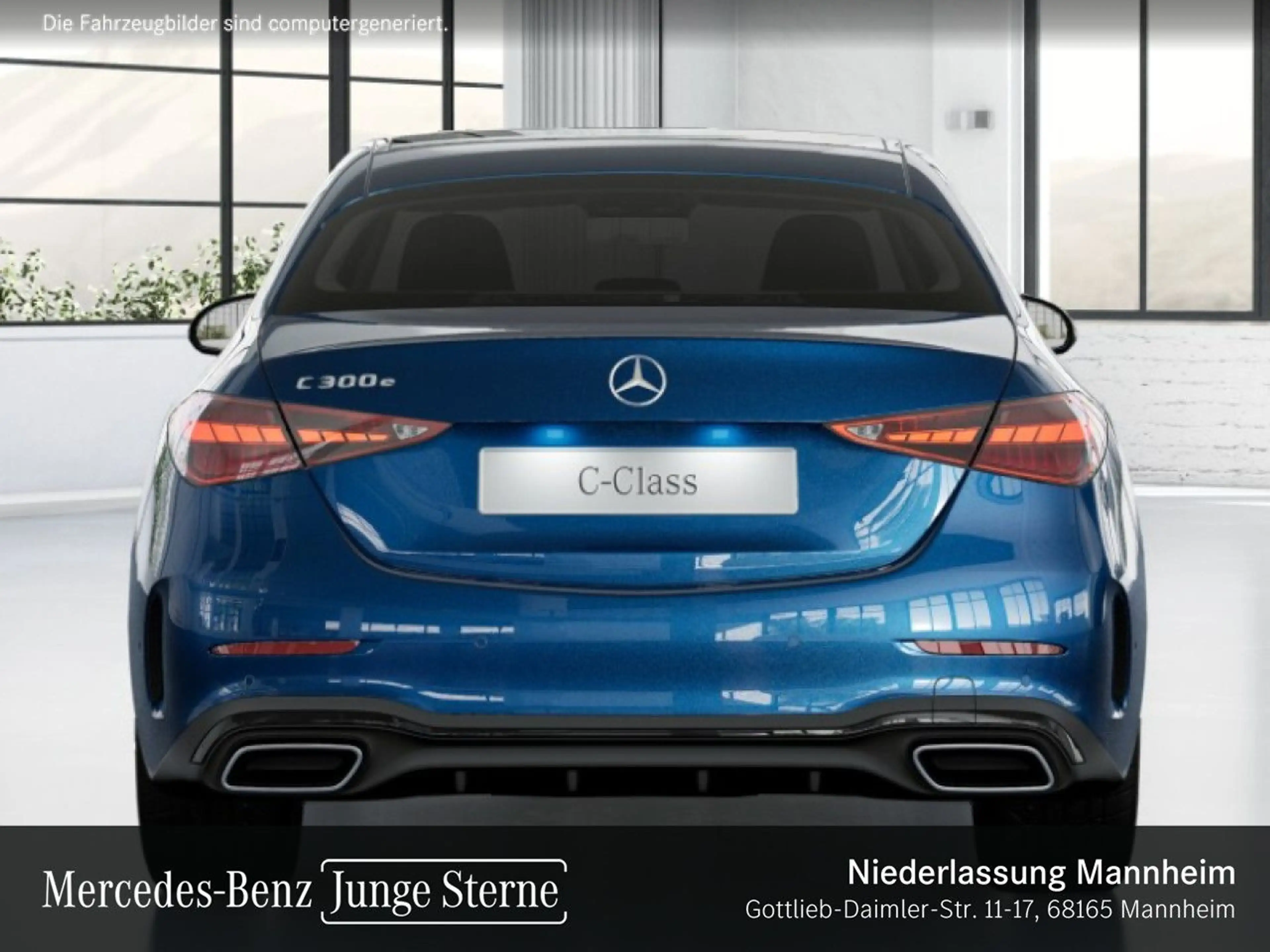 Mercedes-Benz C 300 e AMG+NIGHT+PANO+LED+KAMERA+KEYLESS+9G — photo 9