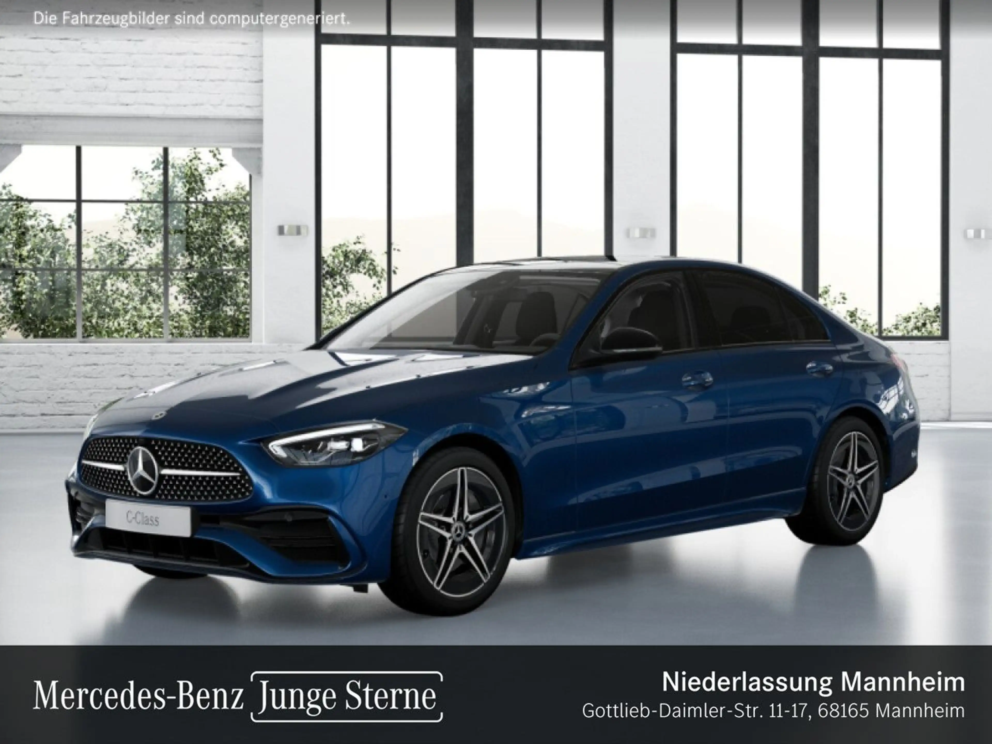 Mercedes-Benz C 300 e AMG+NIGHT+PANO+LED+KAMERA+KEYLESS+9G — photo 14