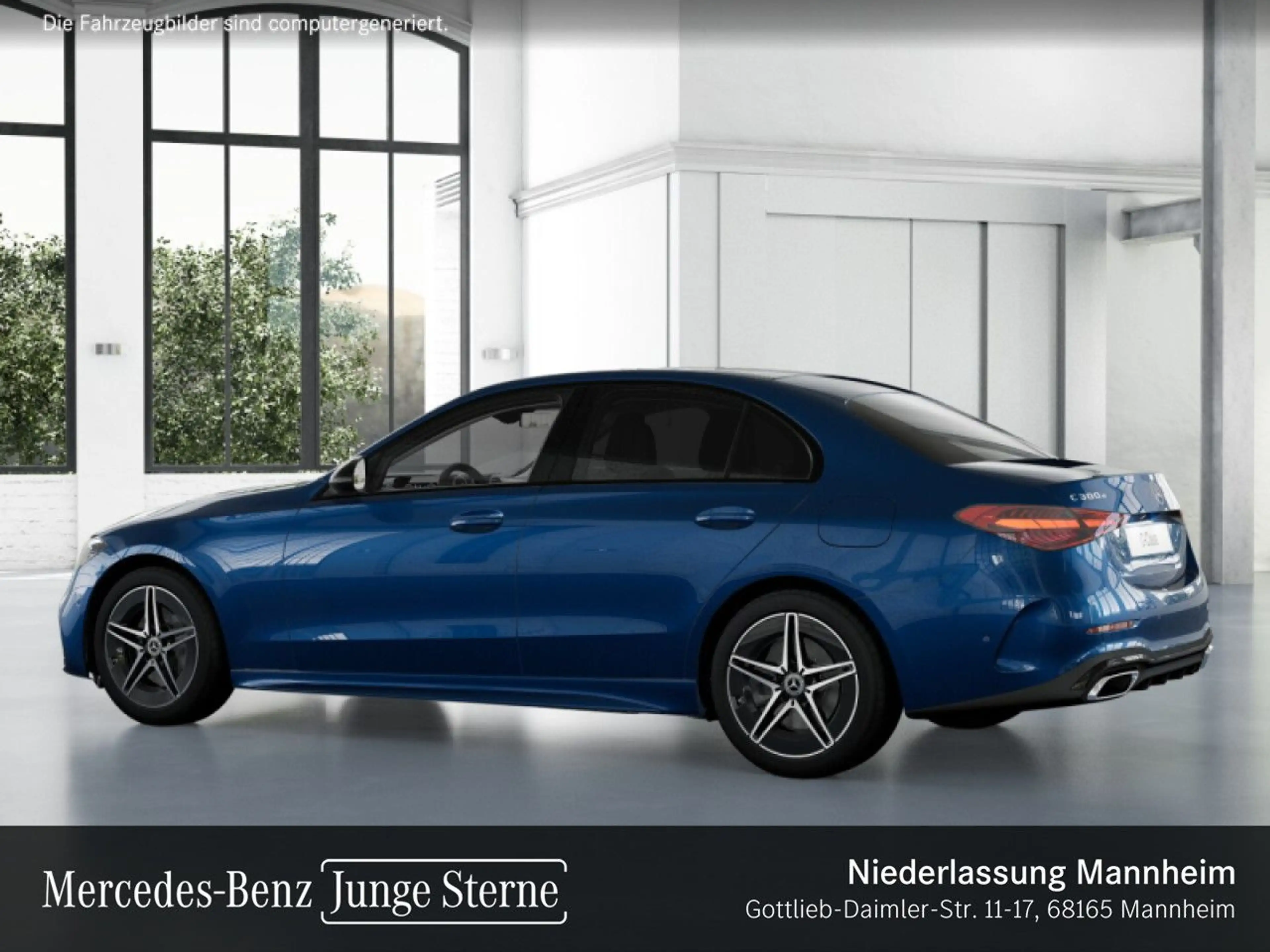 Mercedes-Benz C 300 e AMG+NIGHT+PANO+LED+KAMERA+KEYLESS+9G — photo 15