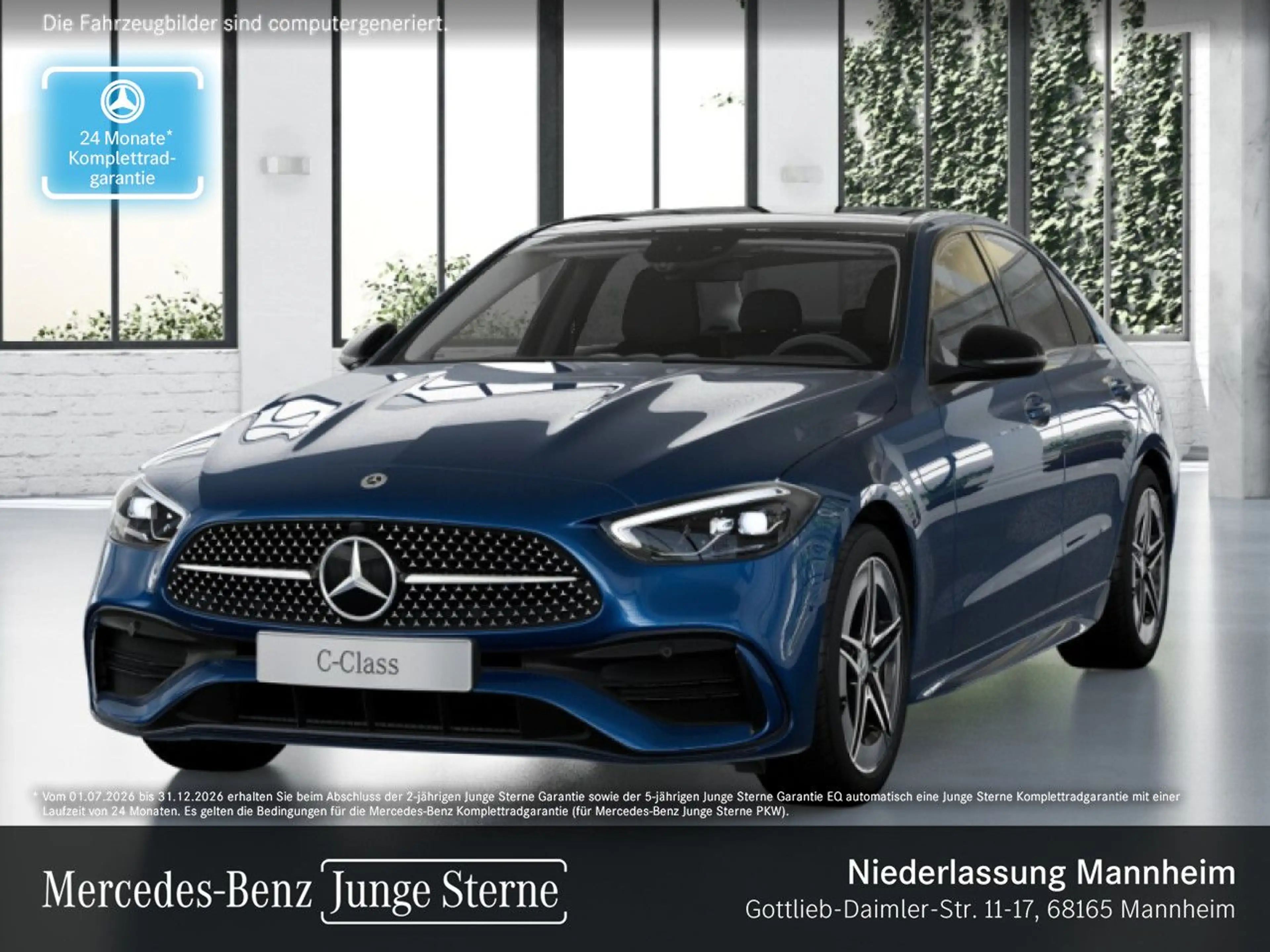 Mercedes-Benz C 300 e AMG+NIGHT+PANO+LED+KAMERA+KEYLESS+9G