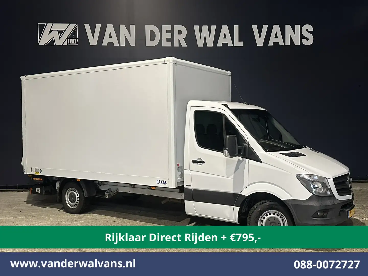 Mercedes-Benz Sprinter 316 CDI 164pk Bakwagen Laadklep Euro6 *Rijklaar Di Blanc - 1