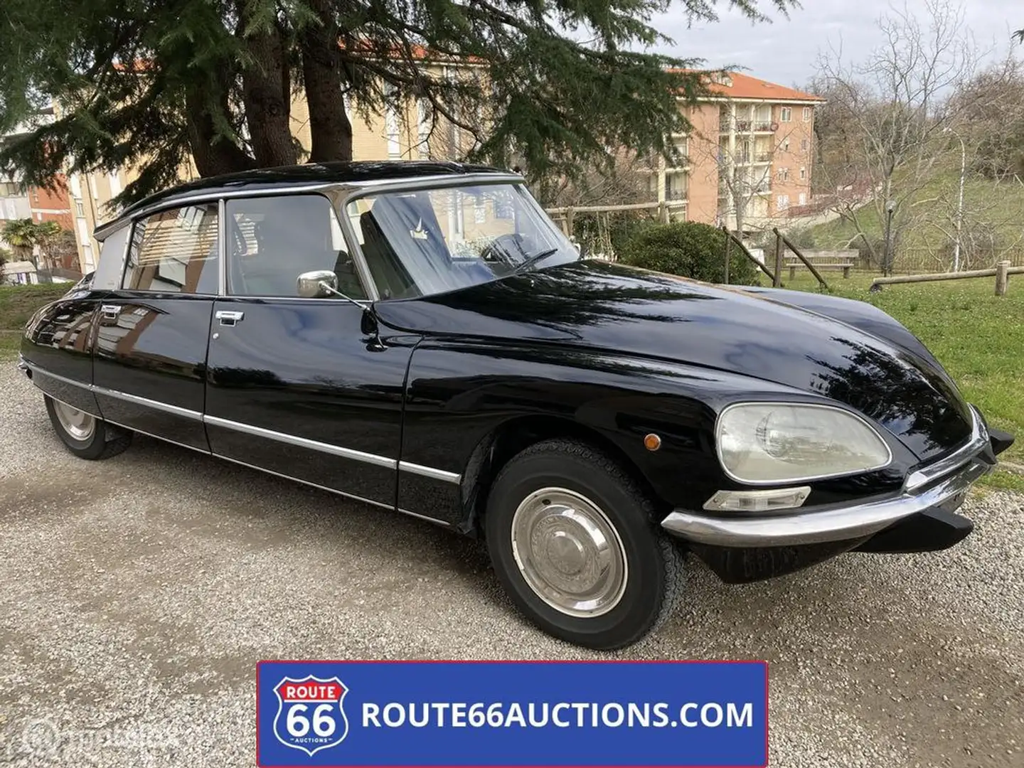 Citroen DS 23 Pallas | 1972 | Route 66 Auctions Zwart - 1