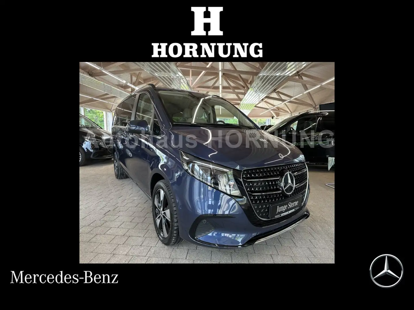 Mercedes-Benz V 300 V 300 d 4M*AVANTGARDE*PANO*DISTR*SITZLUFT*STHZG Blu/Azzurro - 1