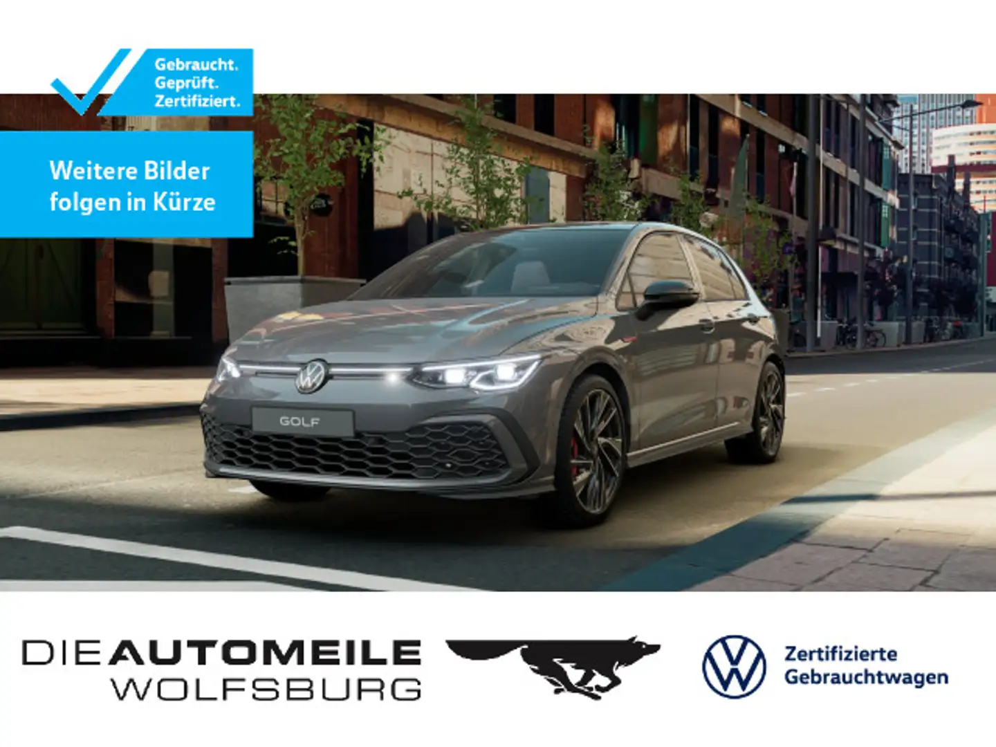 Volkswagen Golf GTI Golf 8 VIII 2.0 TSI DSG GTI Black Style HeadUp/M Gri - 1