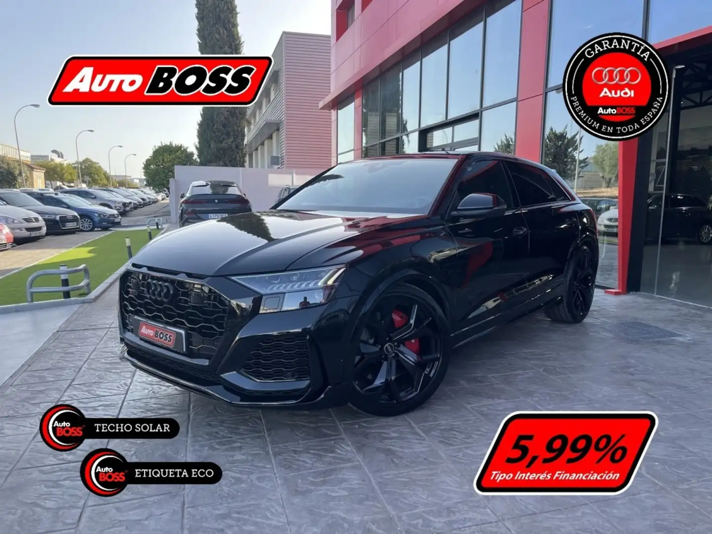 Audi RS Q8 TFSI quattro tiptronic Negro - 1