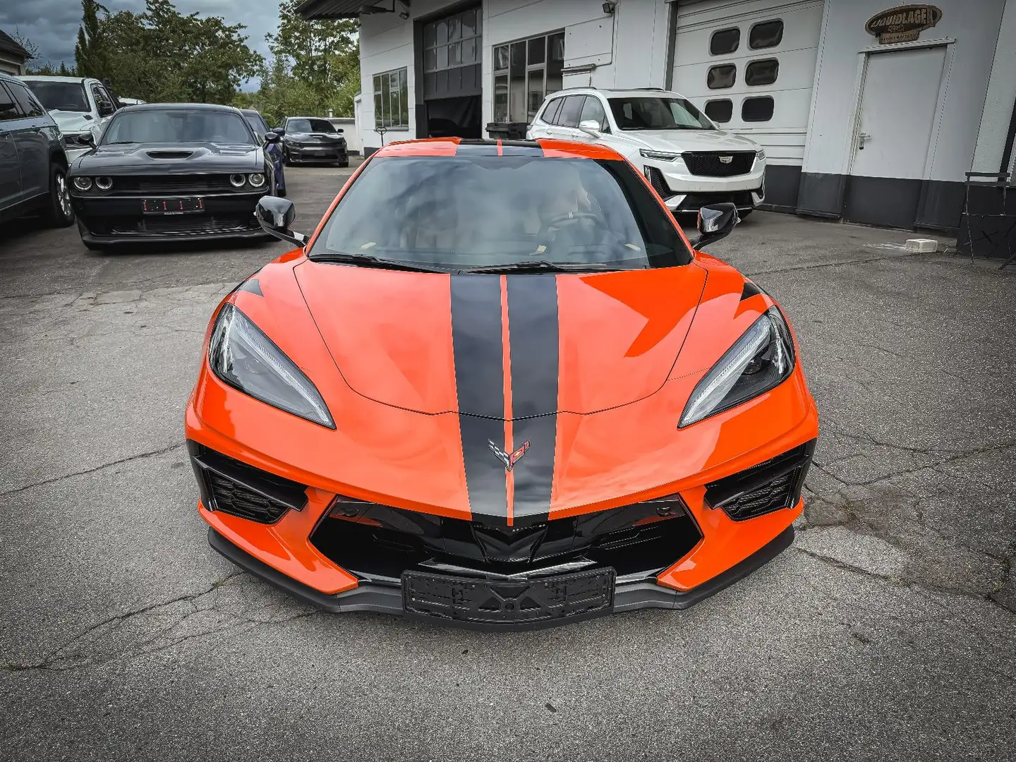 Corvette C8 Stingray Targa 2LT Z51 PERFORMANCE TÜV DE LED Oranje - 2