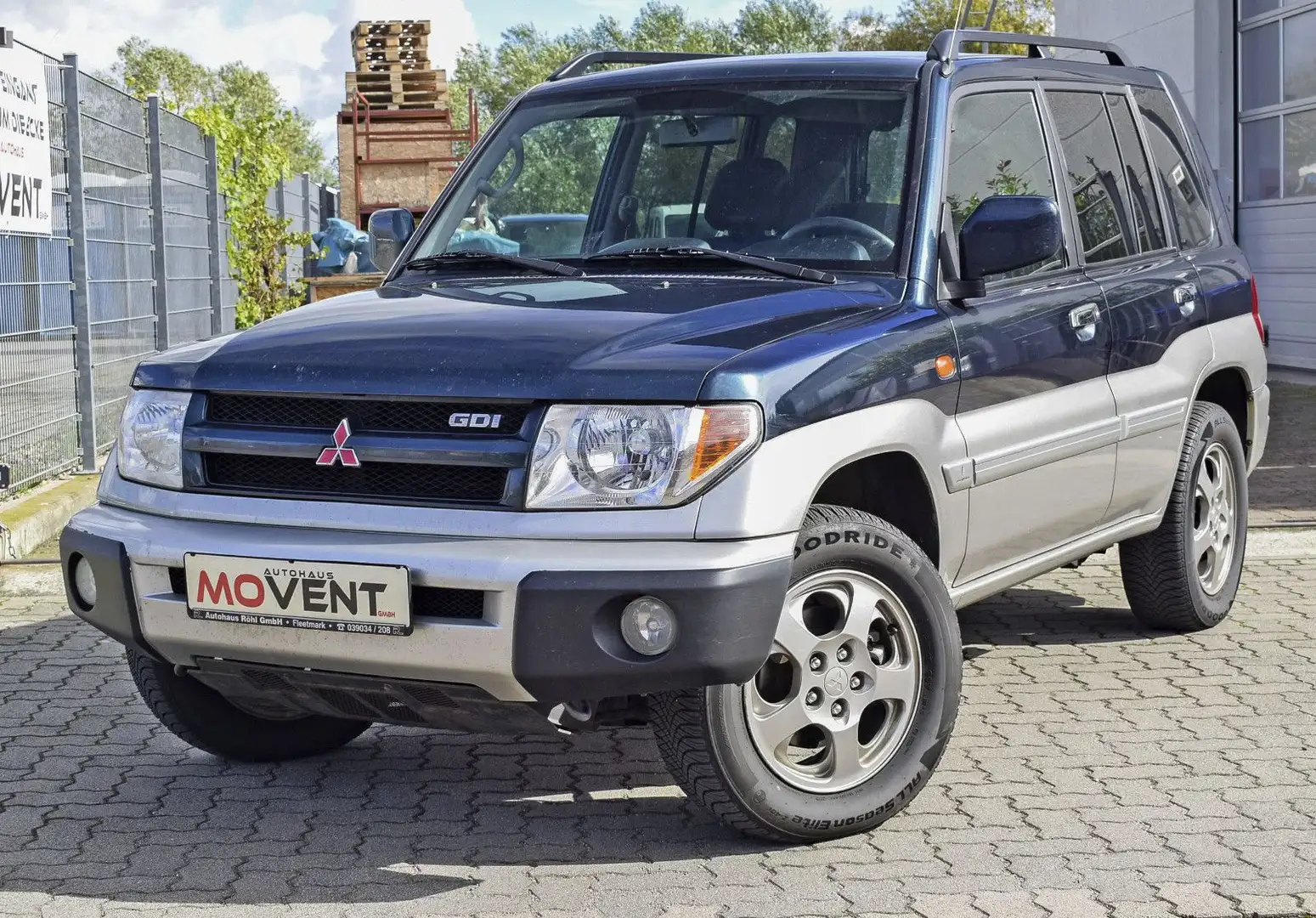 Mitsubishi Pajero Pinin *4x4*1 Hd*77 Tkm*AHK*Klima Verde - 1