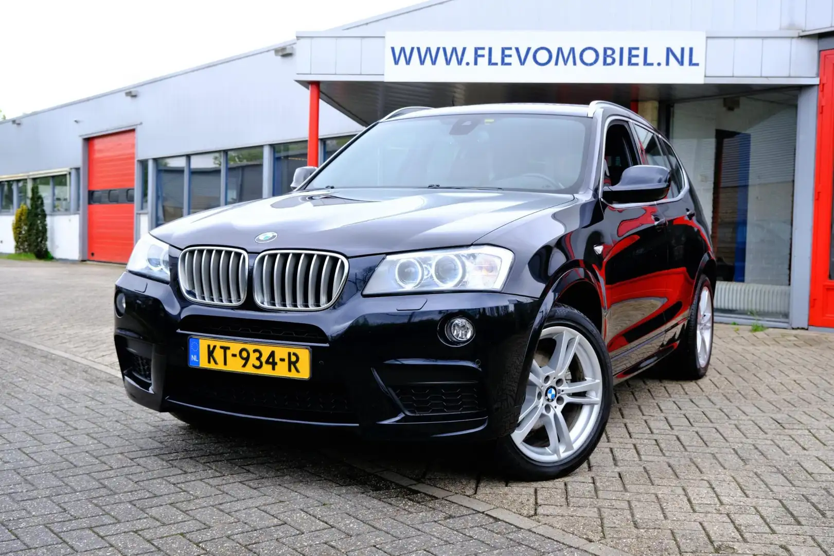 BMW X3 XDrive30d 259pk M-Sport Aut. Pano Leder|Xenon|Navi Zwart - 1